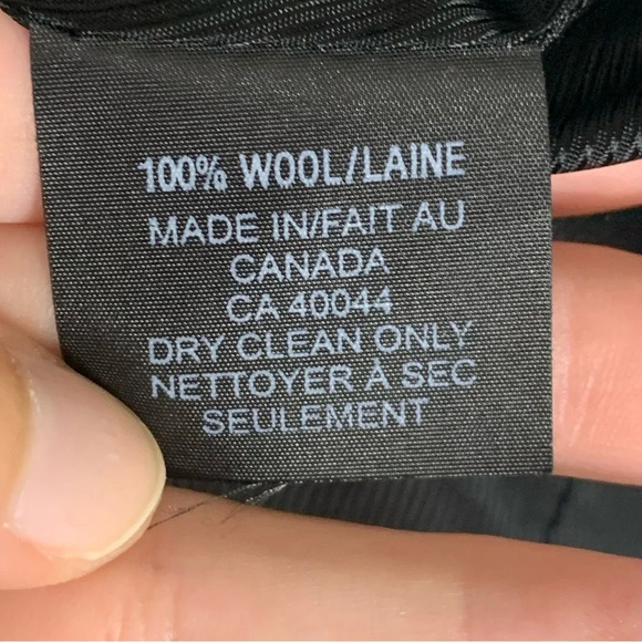 Ross Mayer Women’s 100% Wool Houndstooth Blazer Bow Pockets Size 12 Career - Picture 5 of 14